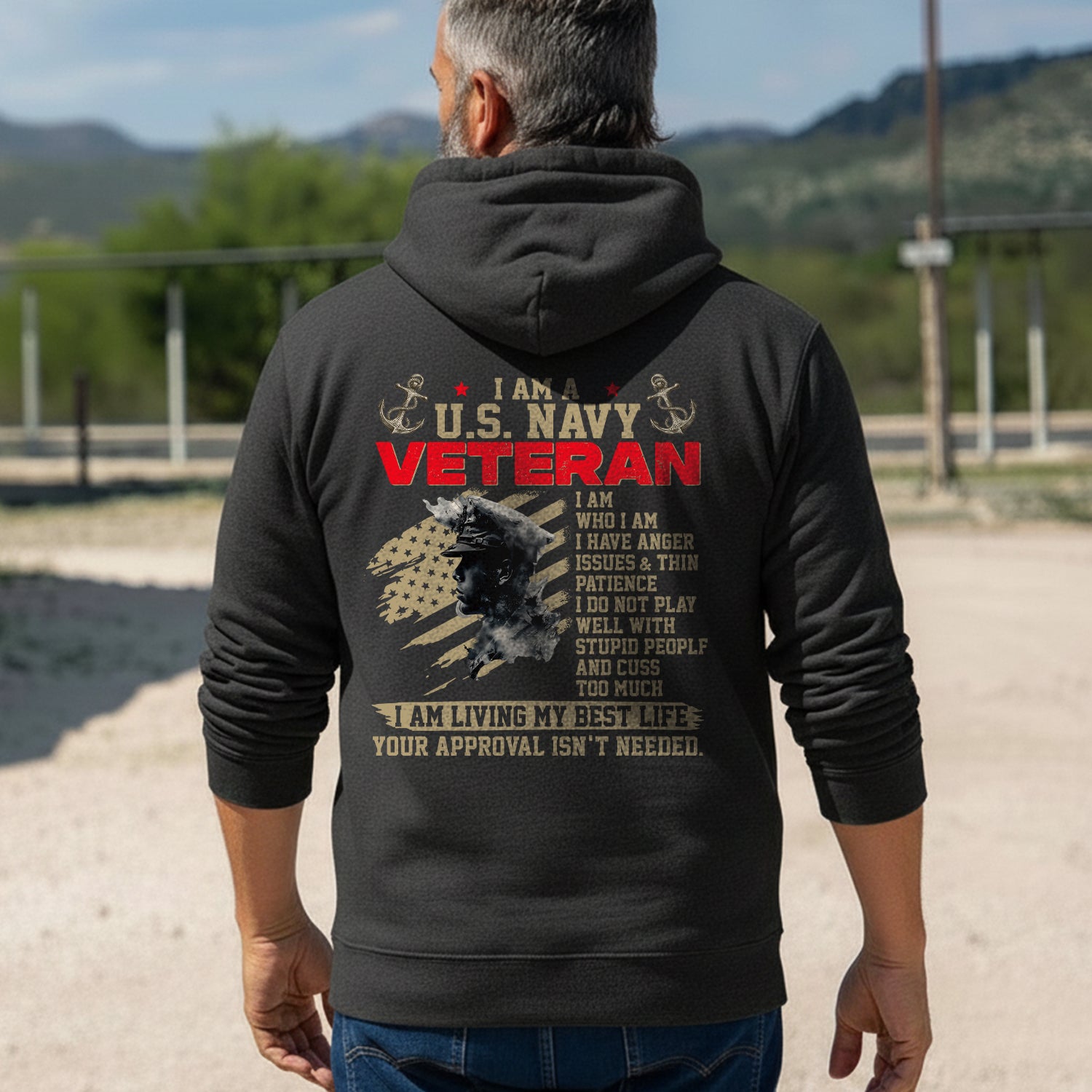 I Am a US Navy Veteran I Have Anger Issues Hoodie