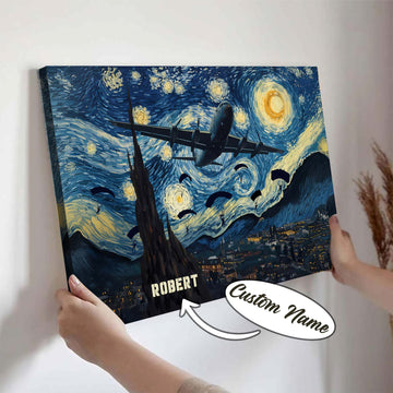 Airborne Soldier Veteran Canvas