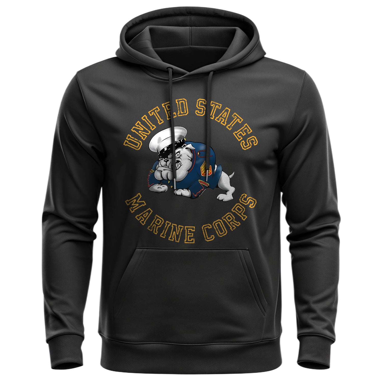 Bulldog United States Marine Corps USMC Hoodie