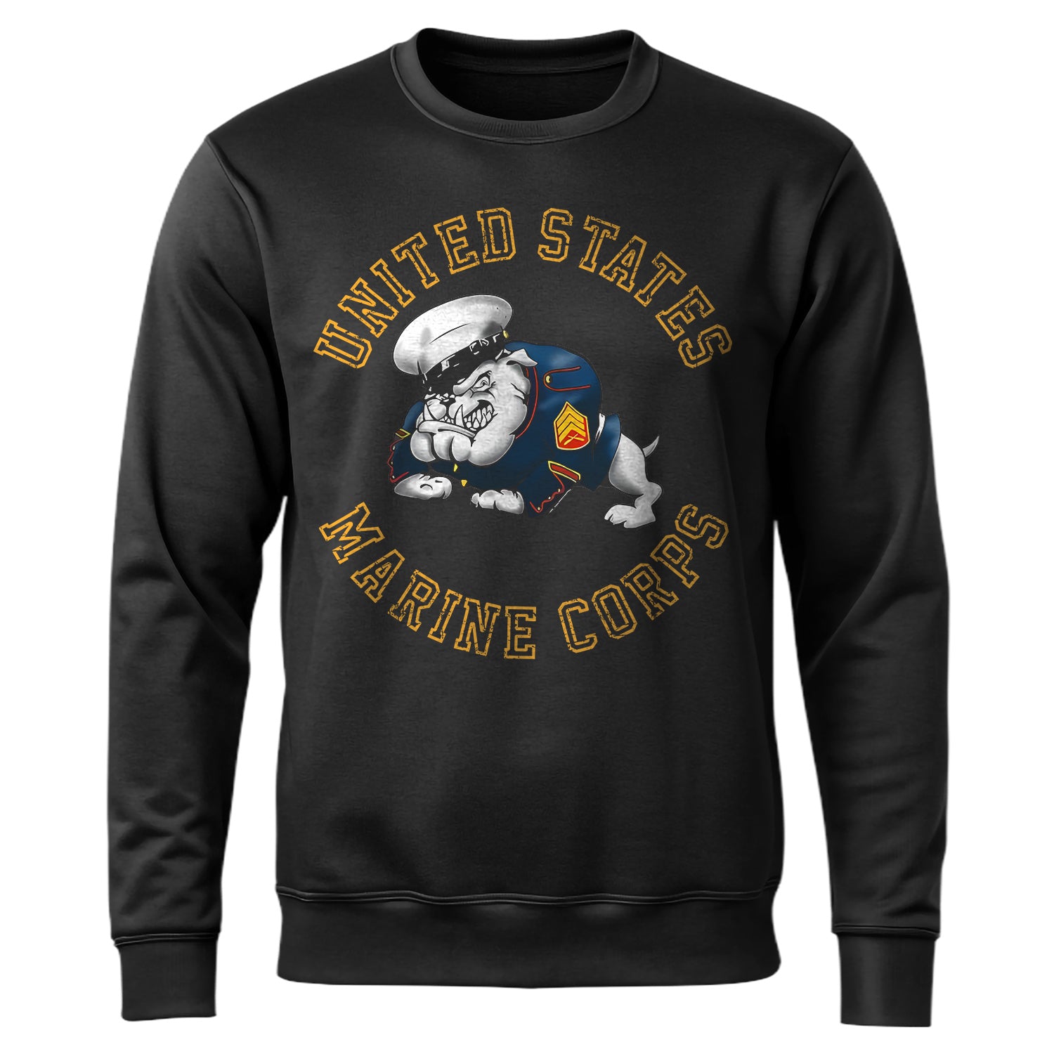 Bulldog United States Marine Corps USMC Sweatshirt