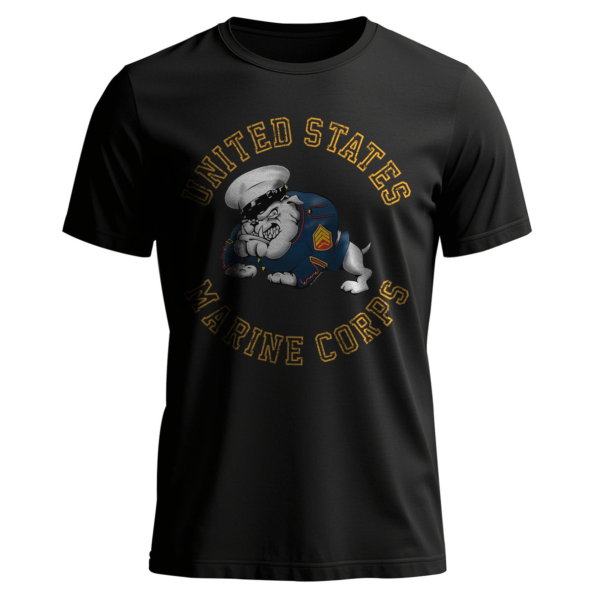 Bulldog United States Marine Corps USMC T-Shirt Main image