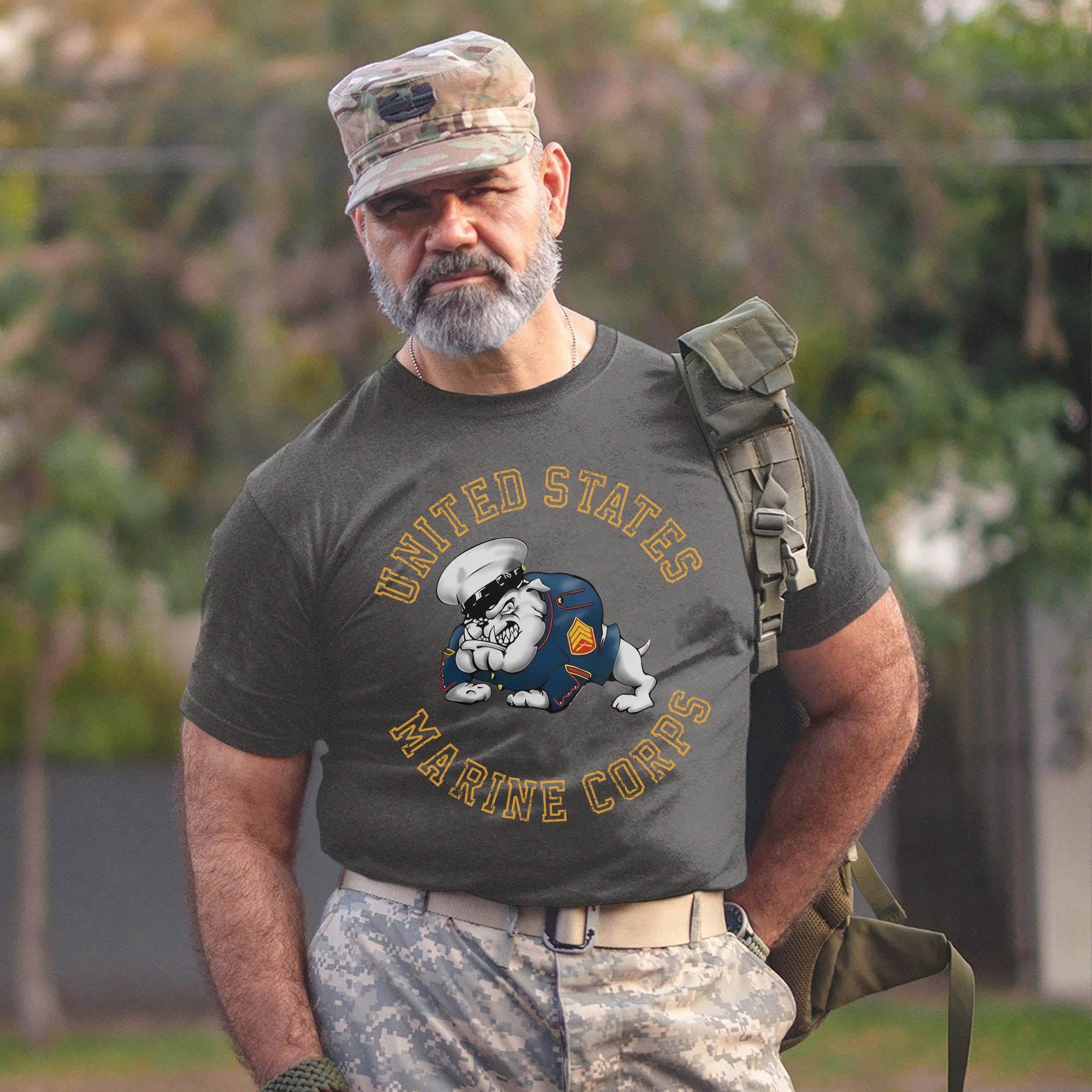 Bulldog United States Marine Corps USMC T-Shirt