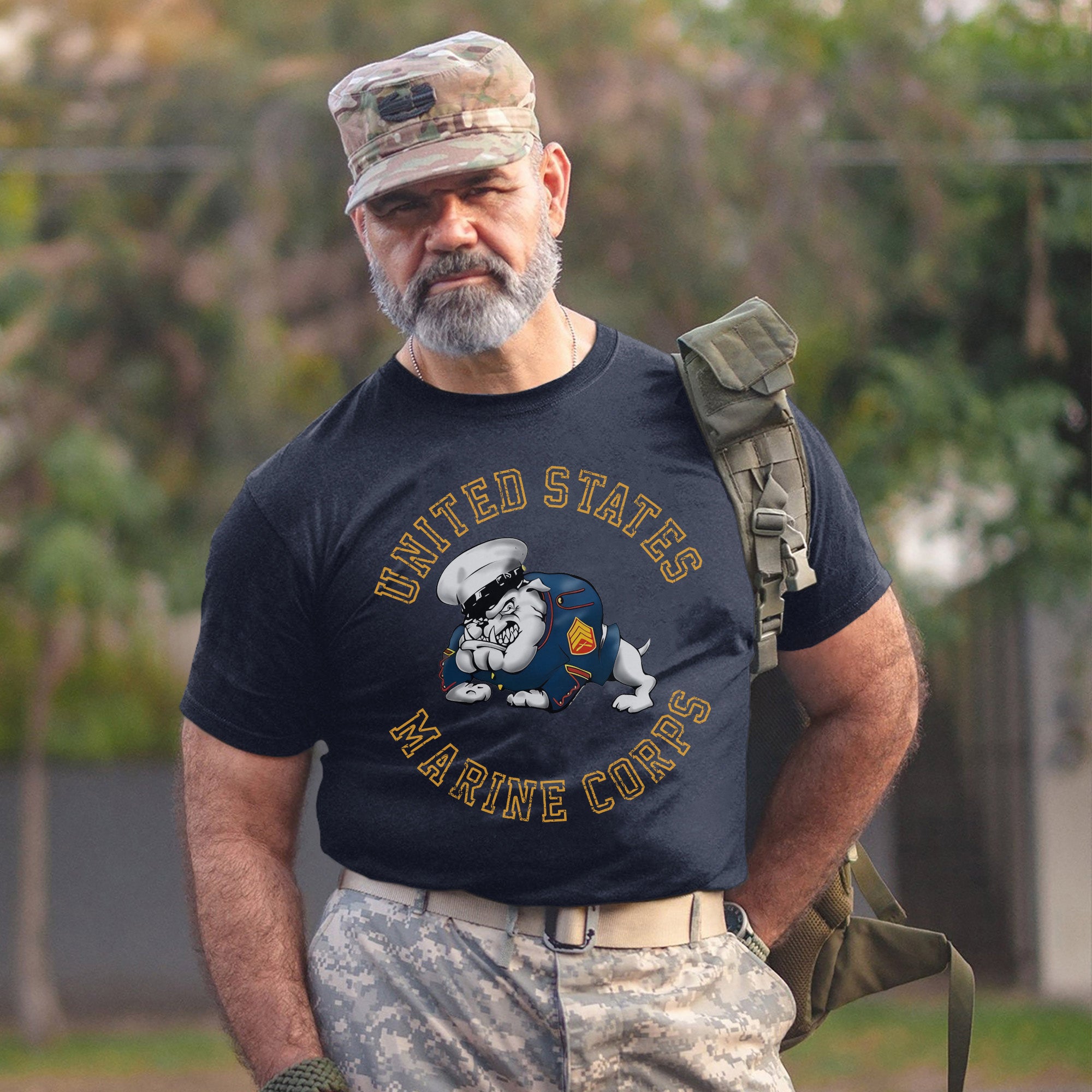 Bulldog United States Marine Corps USMC T-Shirt