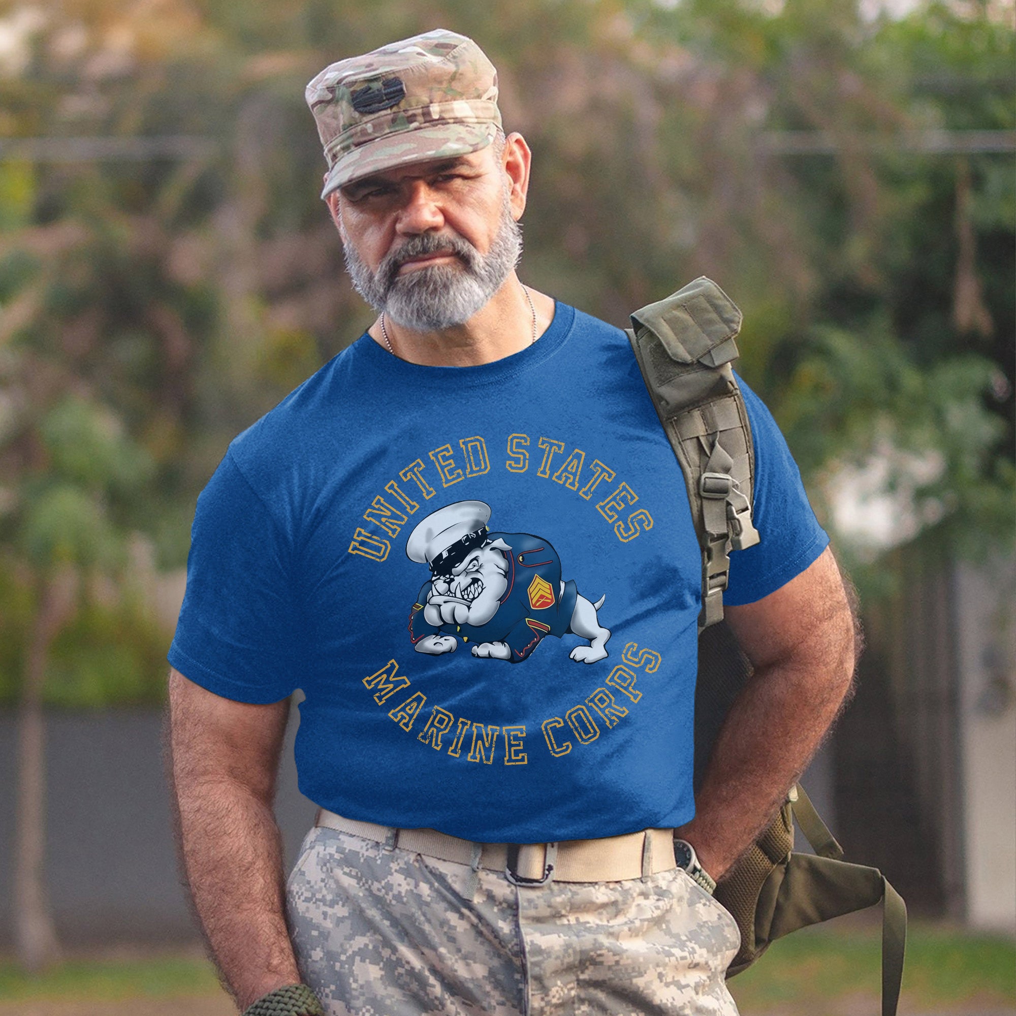 Bulldog United States Marine Corps USMC T-Shirt