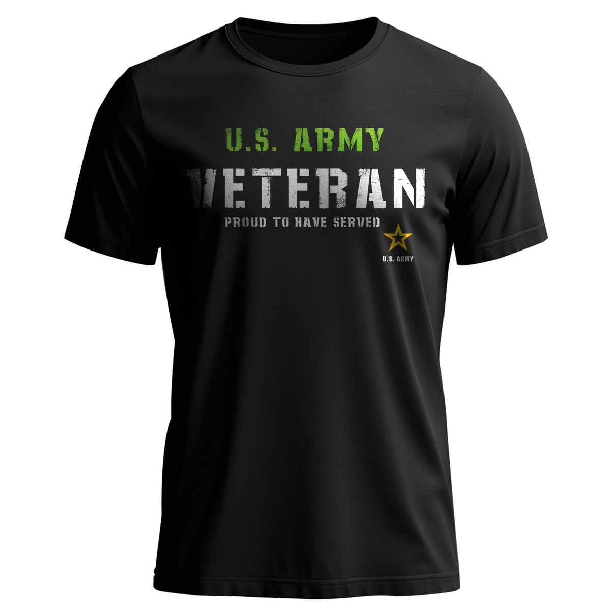 U.S. Army Veteran Proud to Have Served T-Shirt Main image