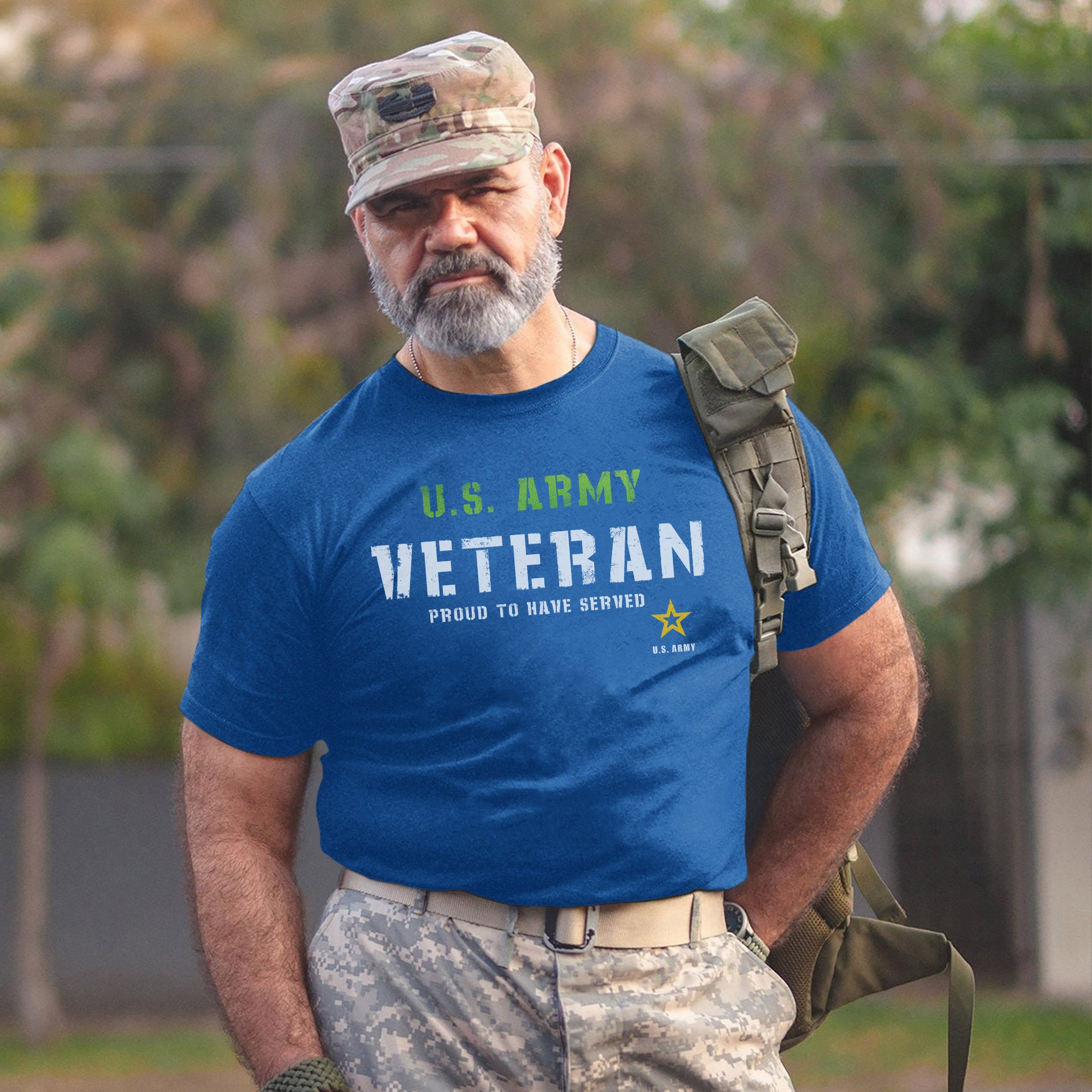 U.S. Army Veteran Proud to Have Served Honoring Duty Strength and Lifelong Commitment T-Shirt