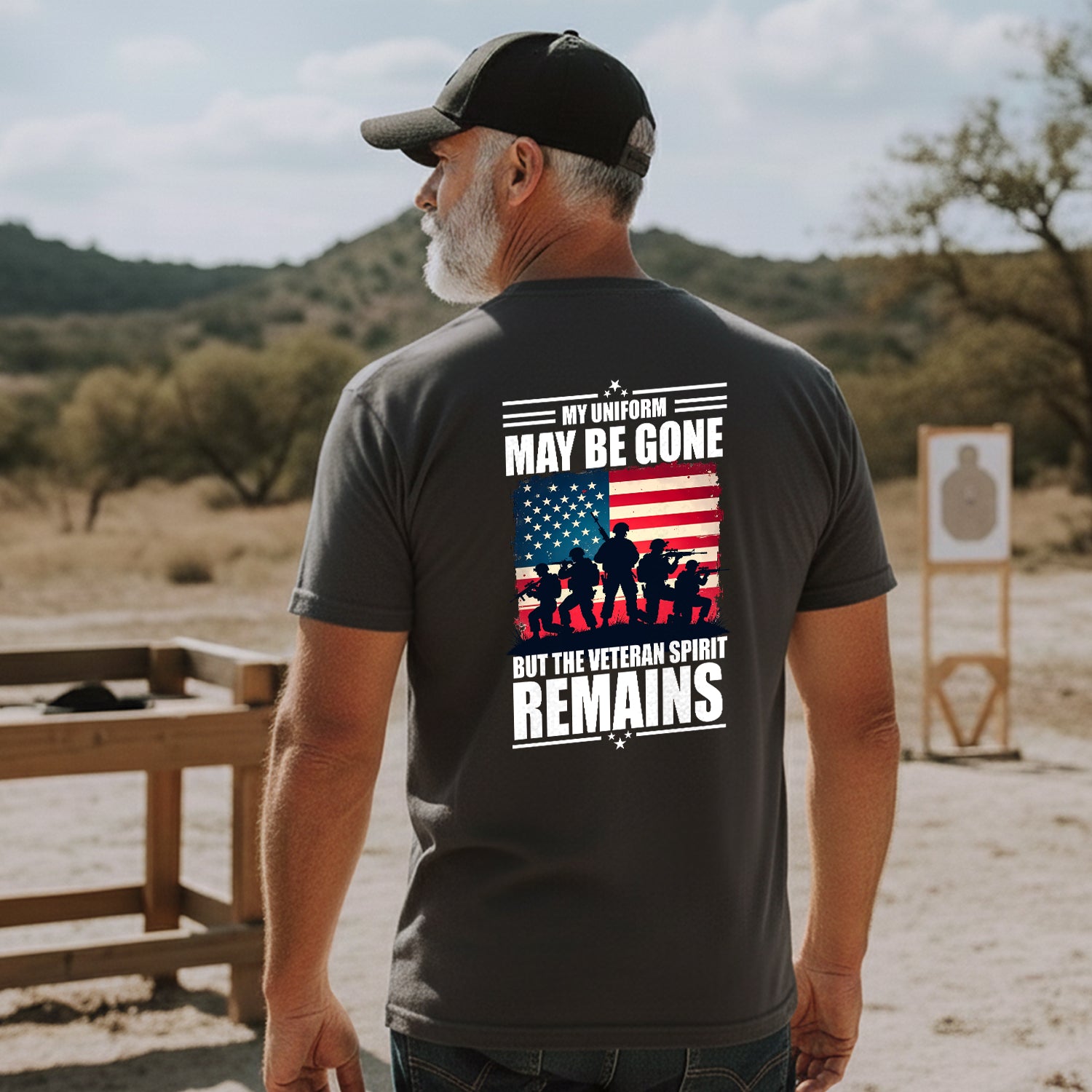 My Uniform May Be Gone But I’m Still a Vet T-Shirt