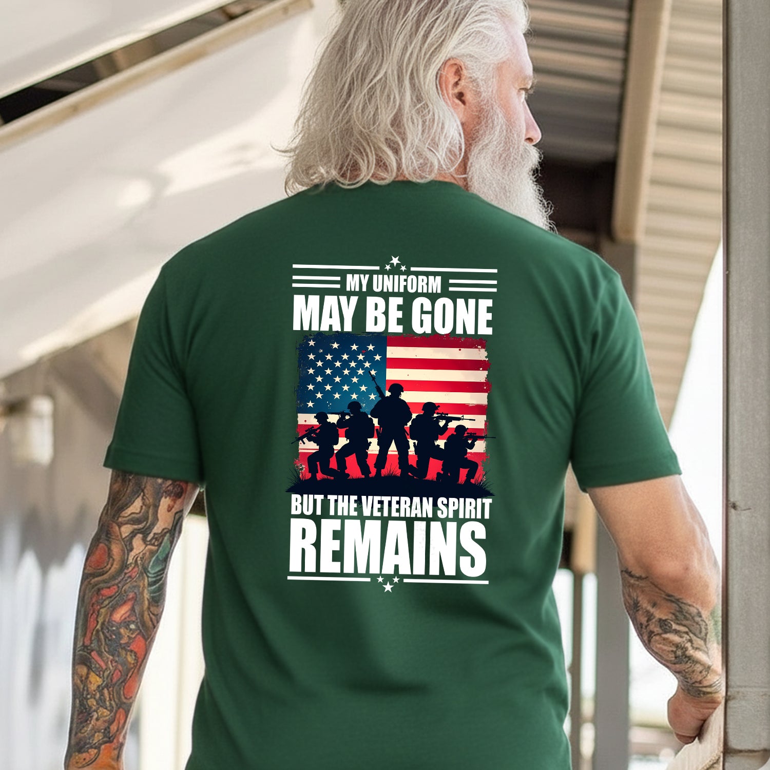 My Uniform May Be Gone But I’m Still a Vet T-Shirt